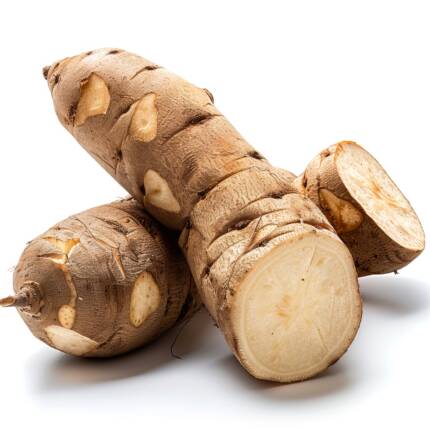 Boiled yam
