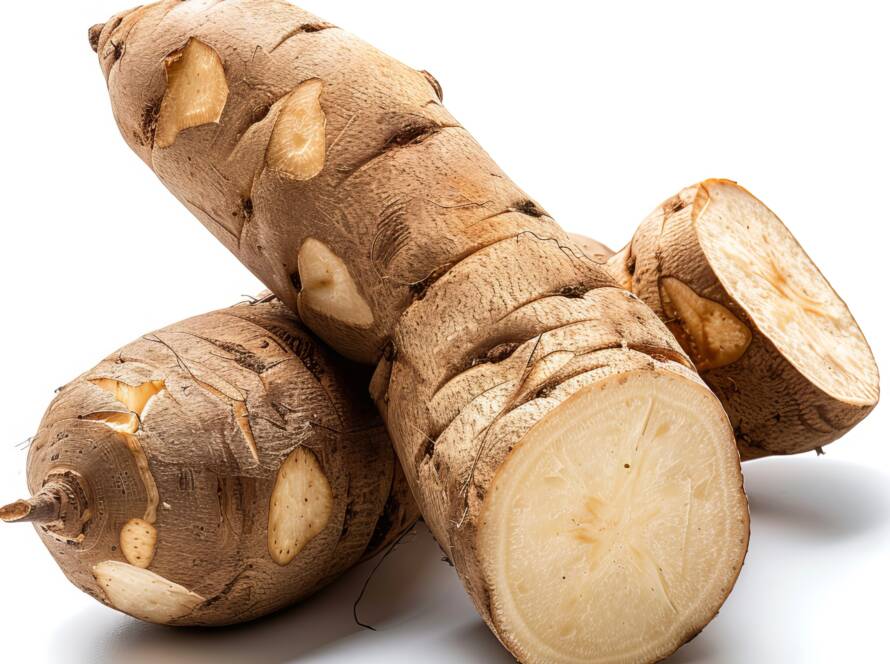 Boiled yam